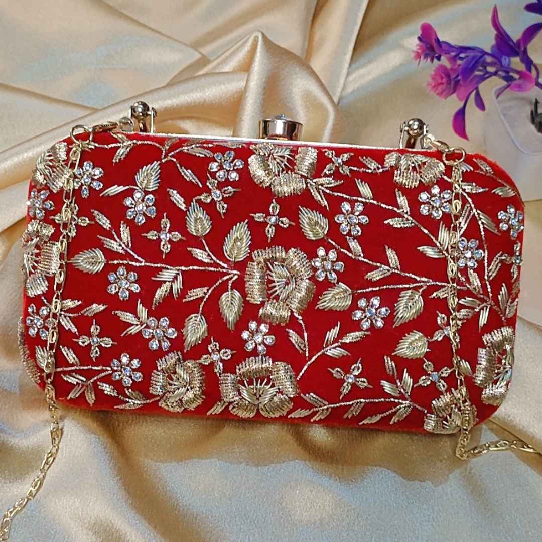 Luxury Bridal Name Clutches