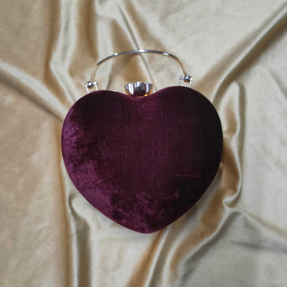 Couple Name Heart Clutch